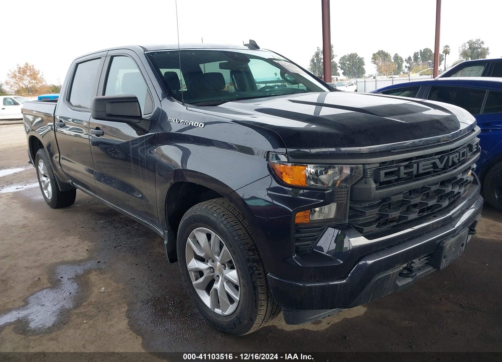 2022 CHEVROLET SILVERADO 1500 2WD SHORT BED CUSTOM VIN: 1GCPABEK0NZ530487