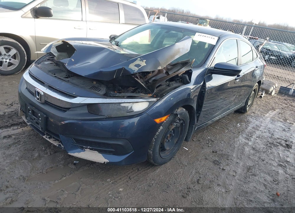2018 HONDA CIVIC LX VIN: 19XFC2F51JE024736