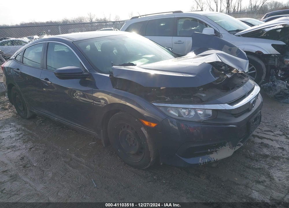 2018 HONDA CIVIC LX VIN: 19XFC2F51JE024736