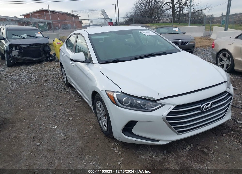 2018 HYUNDAI ELANTRA SE VIN: 5NPD74LF8JH378690