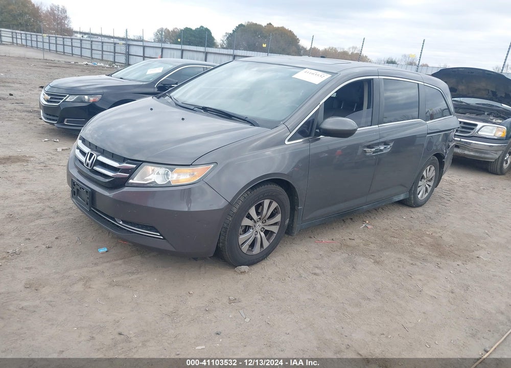 2015 HONDA ODYSSEY EX-L VIN: 5FNRL5H6XFB022599