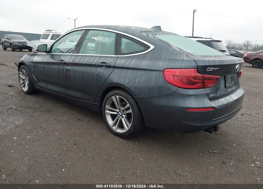 2018 BMW 330I GRAN TURISMO XDRIVE VIN: WBA8Z9C57JG827617