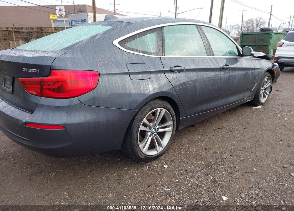 2018 BMW 330I GRAN TURISMO XDRIVE VIN: WBA8Z9C57JG827617