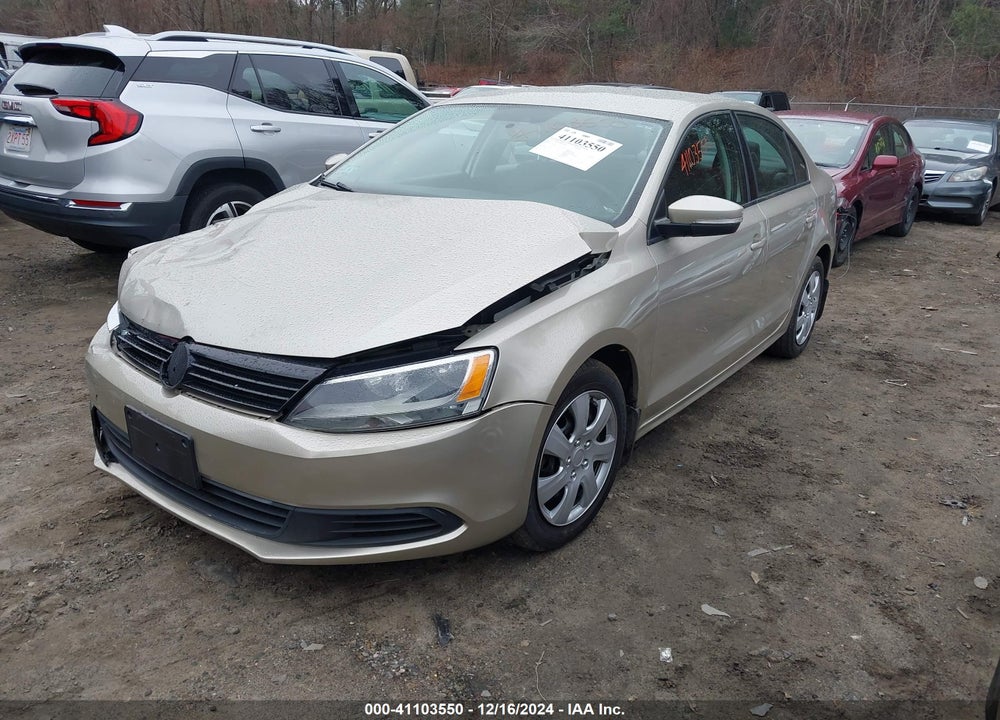 2012 VOLKSWAGEN JETTA 2.5L SE VIN: 3VWDP7AJ0CM128119