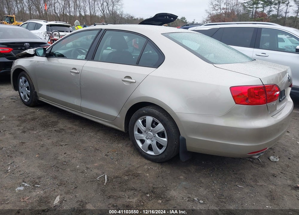 2012 VOLKSWAGEN JETTA 2.5L SE VIN: 3VWDP7AJ0CM128119