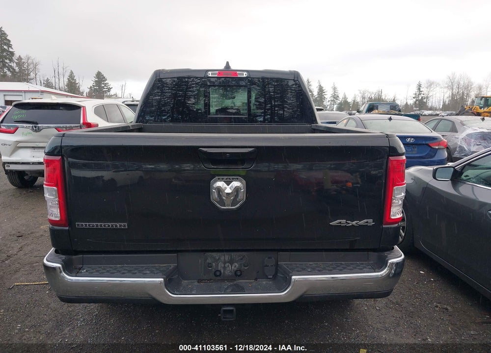 2021 RAM 1500 BIG HORN 4X4 5'7 BOX VIN: 1C6RRFFG4MN763773