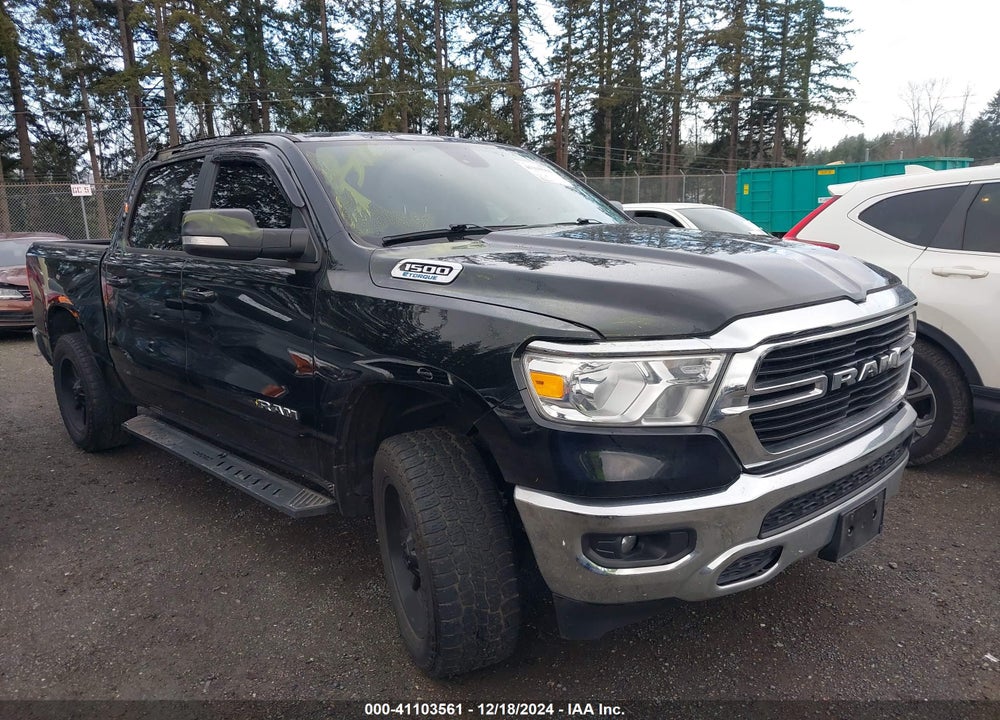 2021 RAM 1500 BIG HORN 4X4 5'7 BOX VIN: 1C6RRFFG4MN763773