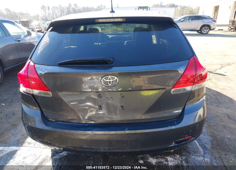 2010 TOYOTA VENZA BASE V6 VIN: 4T3BK3BB3AU044963