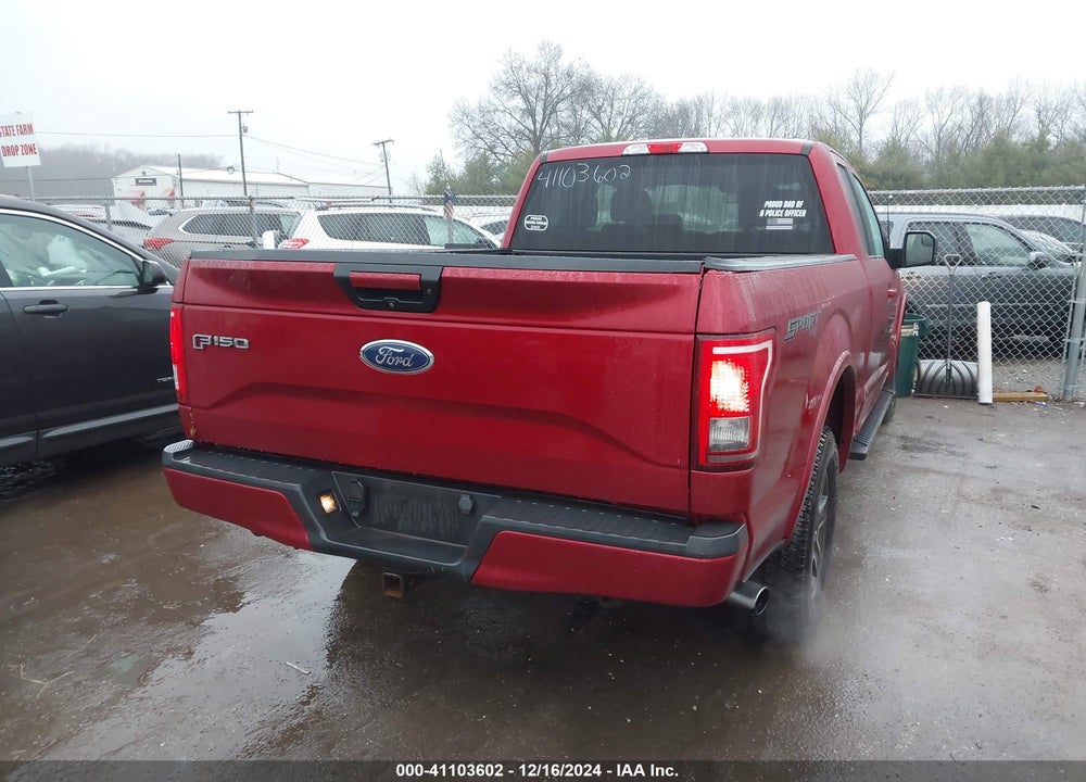 2016 FORD F-150 XLT VIN: 1FTFX1EG4GFA61229