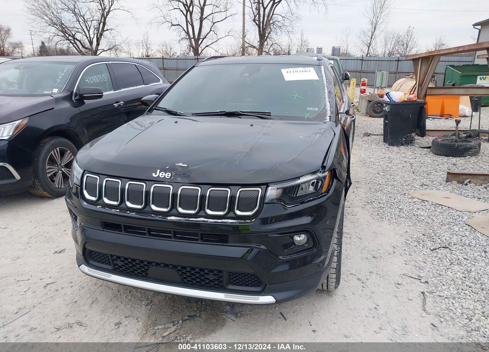 2022 JEEP COMPASS LIMITED 4X4 VIN: 3C4NJDCB8NT160922
