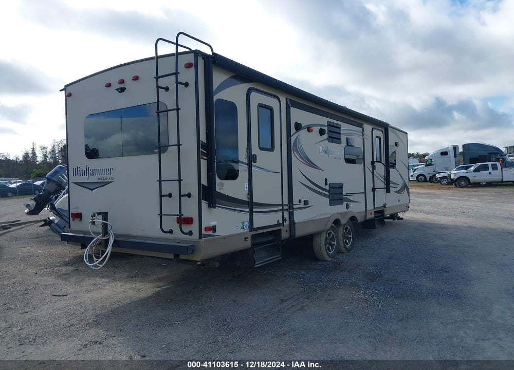 2015 FOREST RIVER ROCKWOOD WINDJAMMER VIN: 4X4TRLF28F1865406