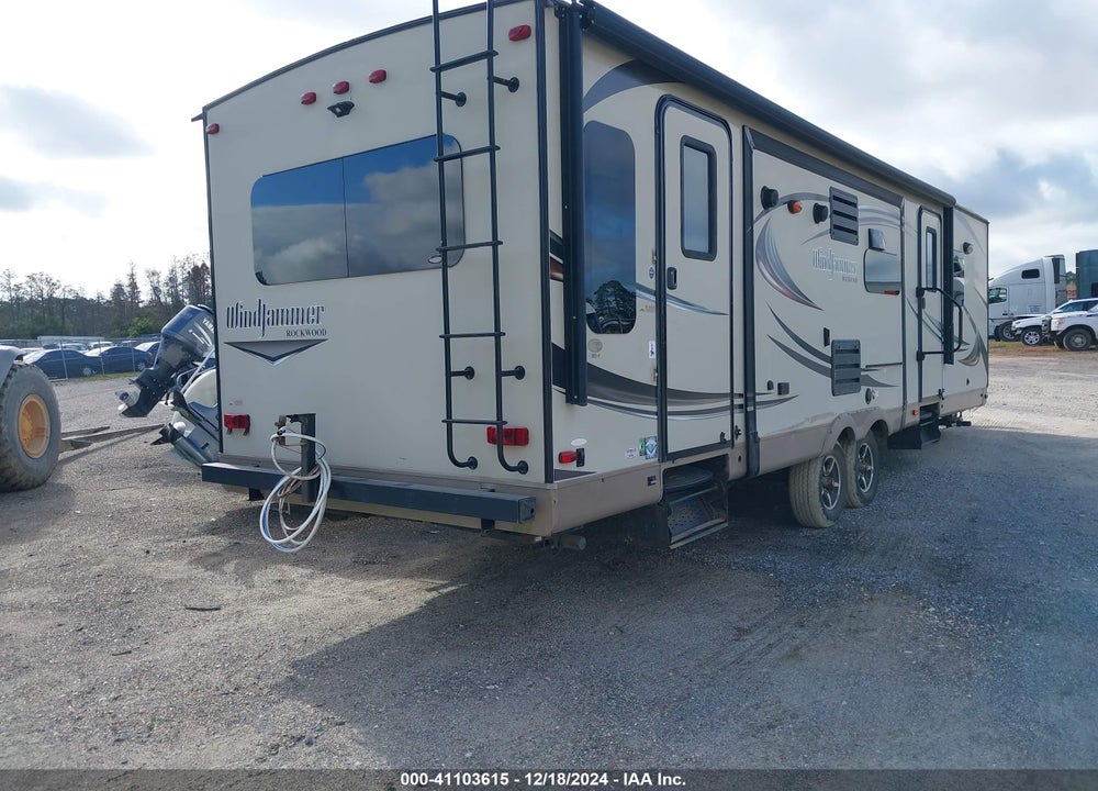 2015 FOREST RIVER ROCKWOOD WINDJAMMER VIN: 4X4TRLF28F1865406