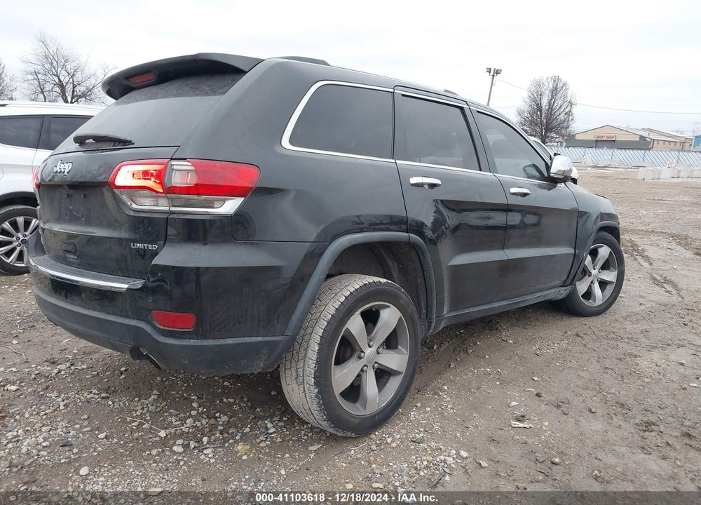 2014 JEEP GRAND CHEROKEE LIMITED VIN: 1C4RJFBG9EC486590