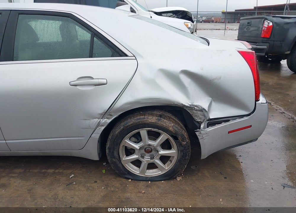 2009 CADILLAC CTS STANDARD VIN: 1G6DF577390129494