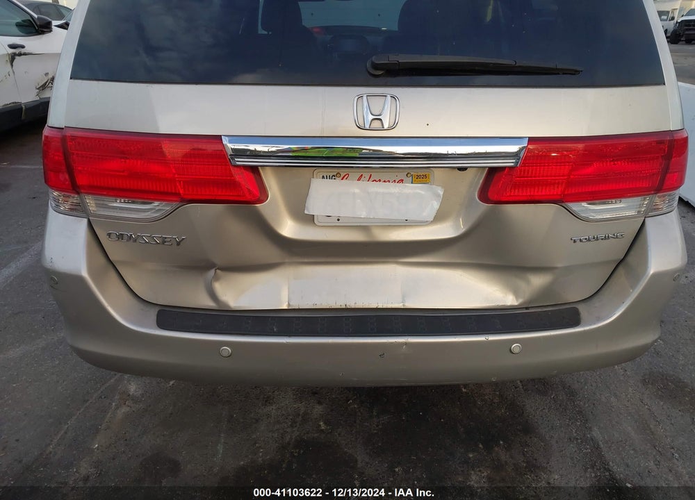 2008 HONDA ODYSSEY TOURING VIN: 5FNRL389X8B106486