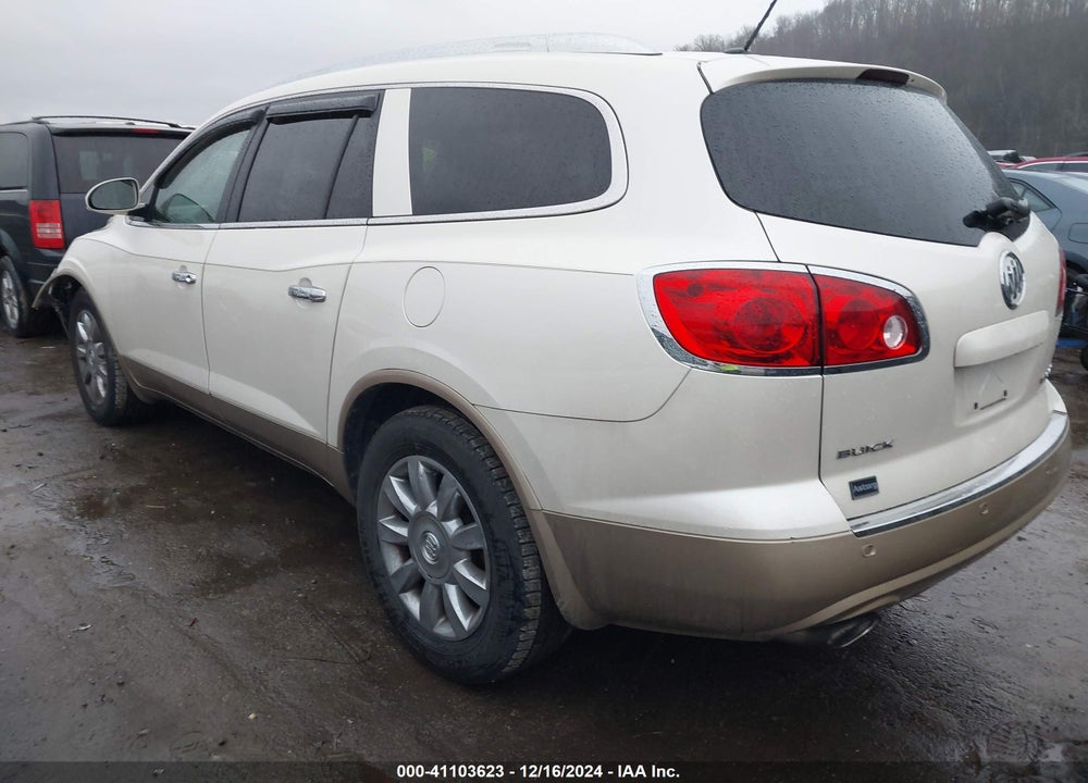 2012 BUICK ENCLAVE LEATHER VIN: 5GAKVCED7CJ386228