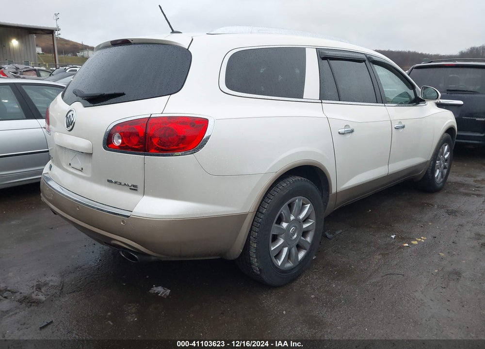 2012 BUICK ENCLAVE LEATHER VIN: 5GAKVCED7CJ386228