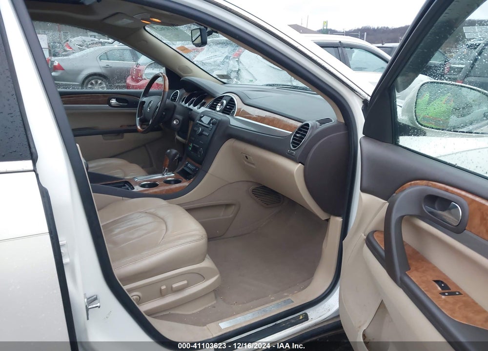 2012 BUICK ENCLAVE LEATHER VIN: 5GAKVCED7CJ386228