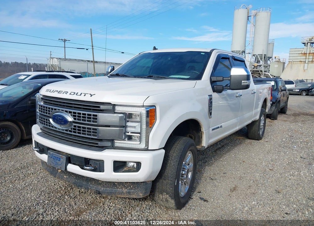 2019 FORD F-350 PLATINUM VIN: 1FT8W3BT0KEE31146