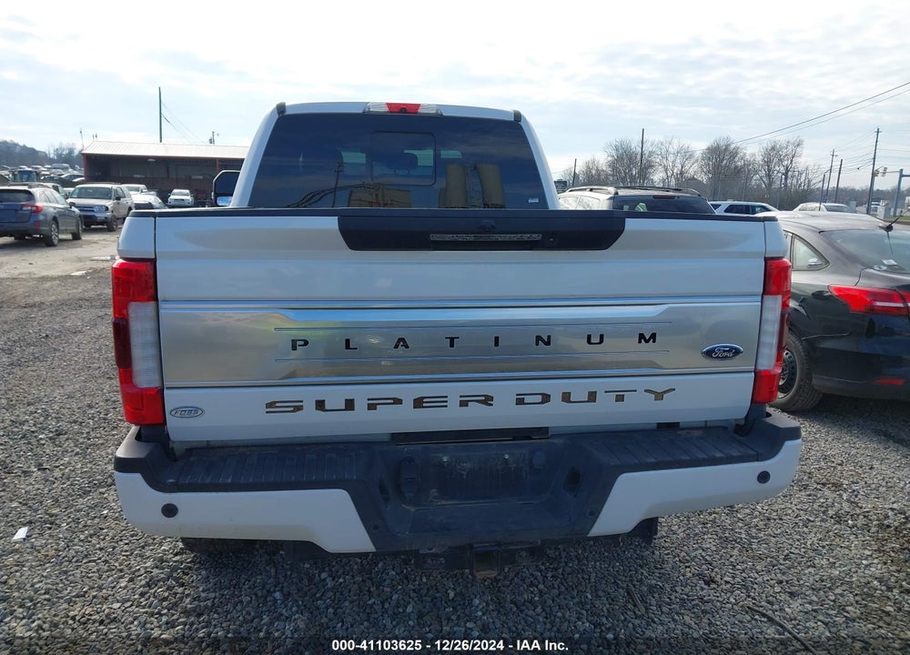 2019 FORD F-350 PLATINUM VIN: 1FT8W3BT0KEE31146
