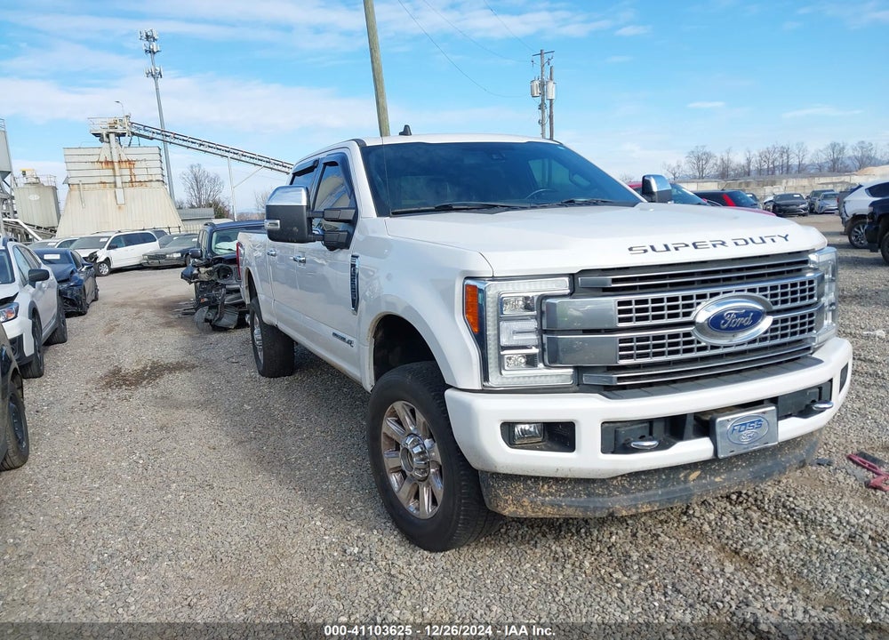 2019 FORD F-350 PLATINUM VIN: 1FT8W3BT0KEE31146