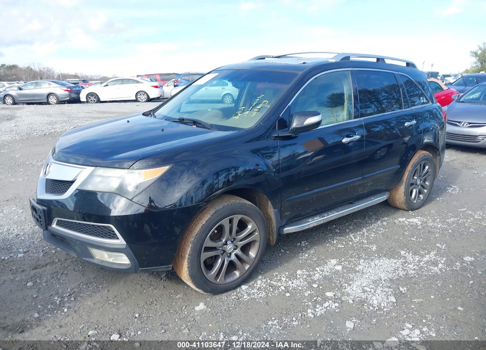 2012 ACURA MDX TECHNOLOGY PACKAGE VIN: 2HNYD2H32CH519479