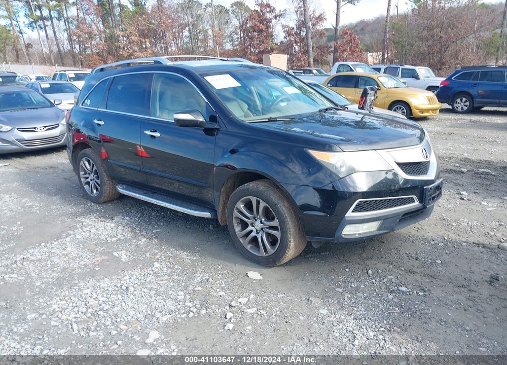2012 ACURA MDX TECHNOLOGY PACKAGE VIN: 2HNYD2H32CH519479