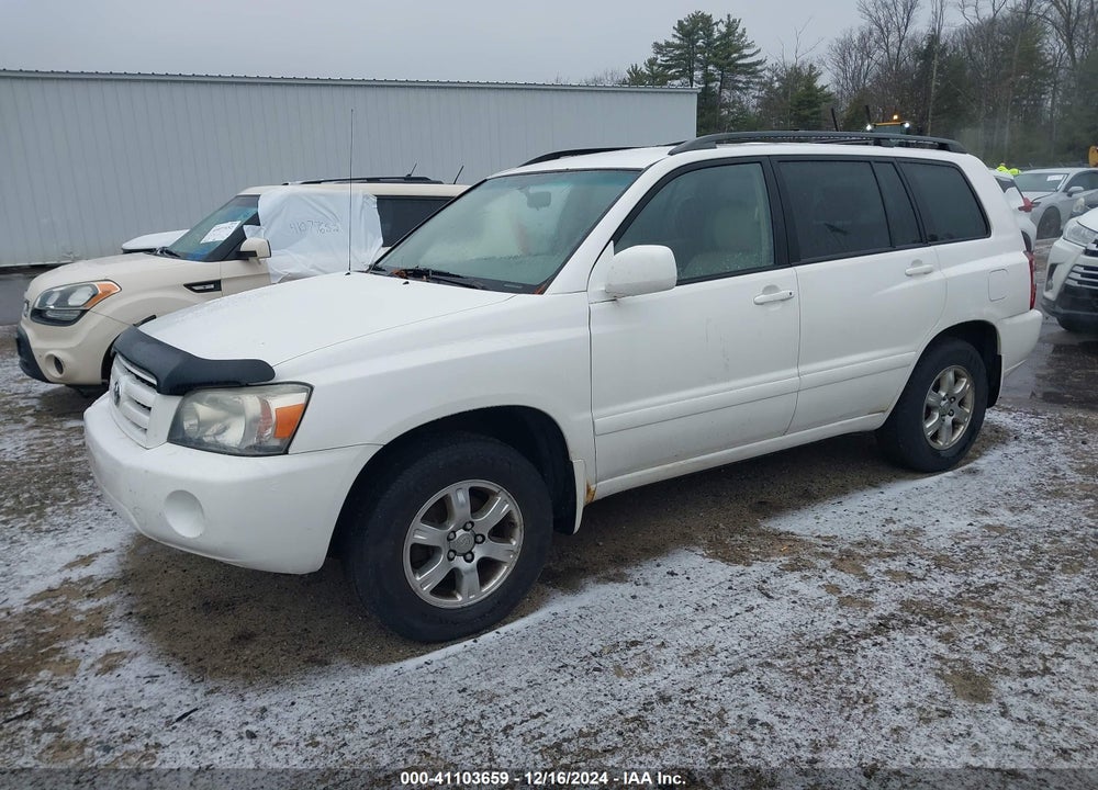 2006 TOYOTA HIGHLANDER V6 VIN: JTEEP21A160165824