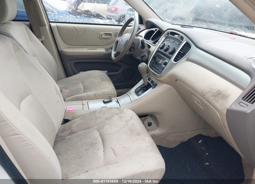 2006 TOYOTA HIGHLANDER V6 VIN: JTEEP21A160165824