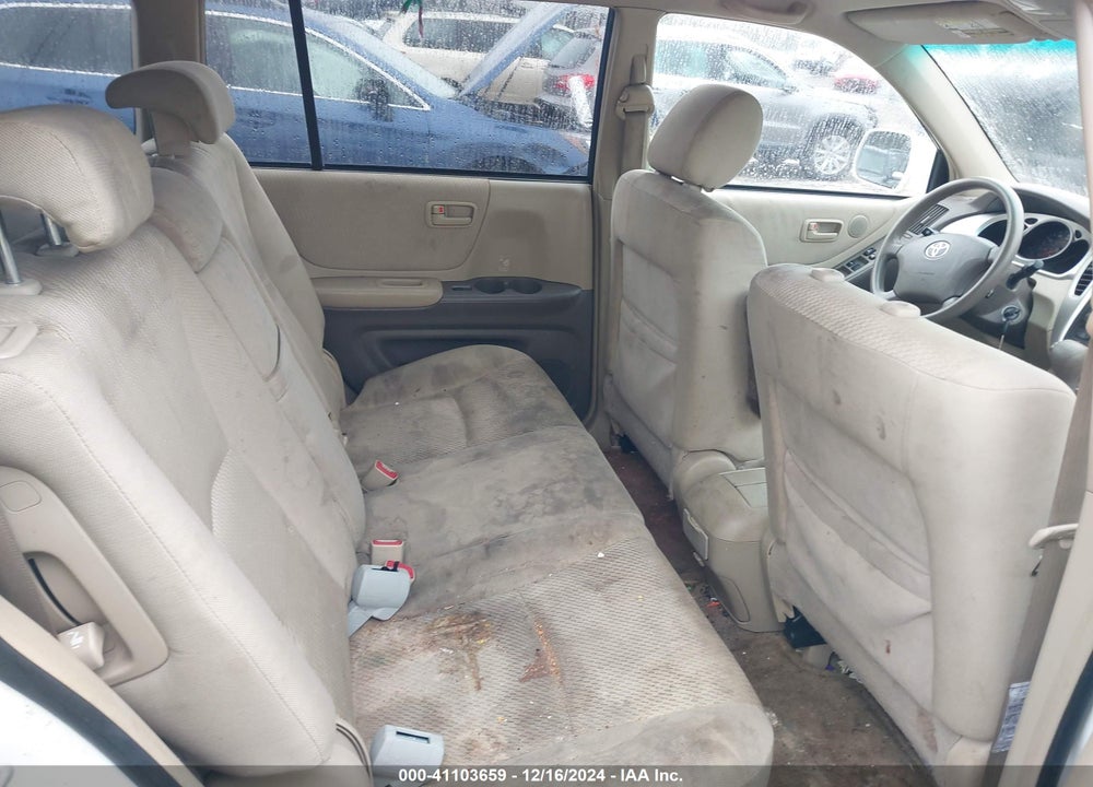 2006 TOYOTA HIGHLANDER V6 VIN: JTEEP21A160165824