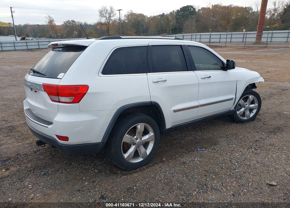 2013 JEEP GRAND CHEROKEE OVERLAND SUMMIT VIN: 1C4RJECT3DC556539