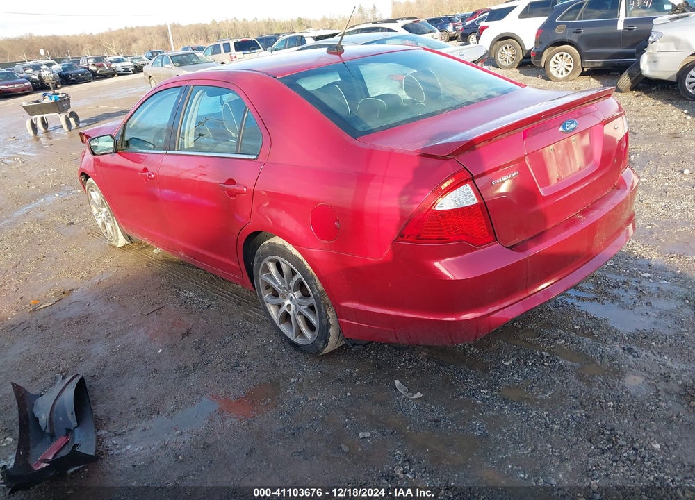 2012 FORD FUSION VIN: 3FAHP0HA3CR204135
