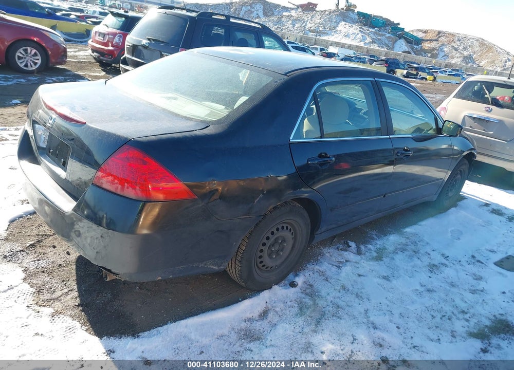 2007 HONDA ACCORD 2.4 LX VIN: 1HGCM56487A149836