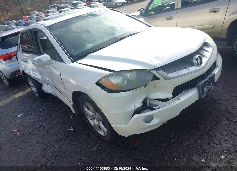 2008 ACURA RDX TECH PKG VIN: 5J8TB18558A001830