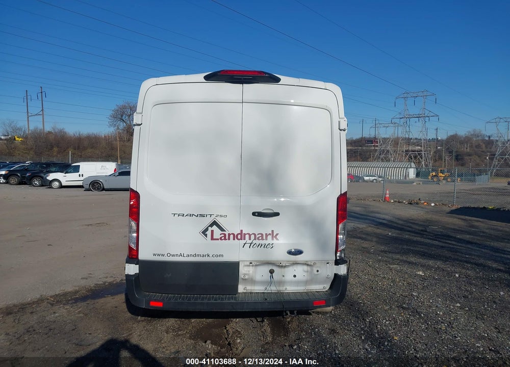 2020 FORD TRANSIT-250 CARGO VAN VIN: 1FTBR1C84LKB05770