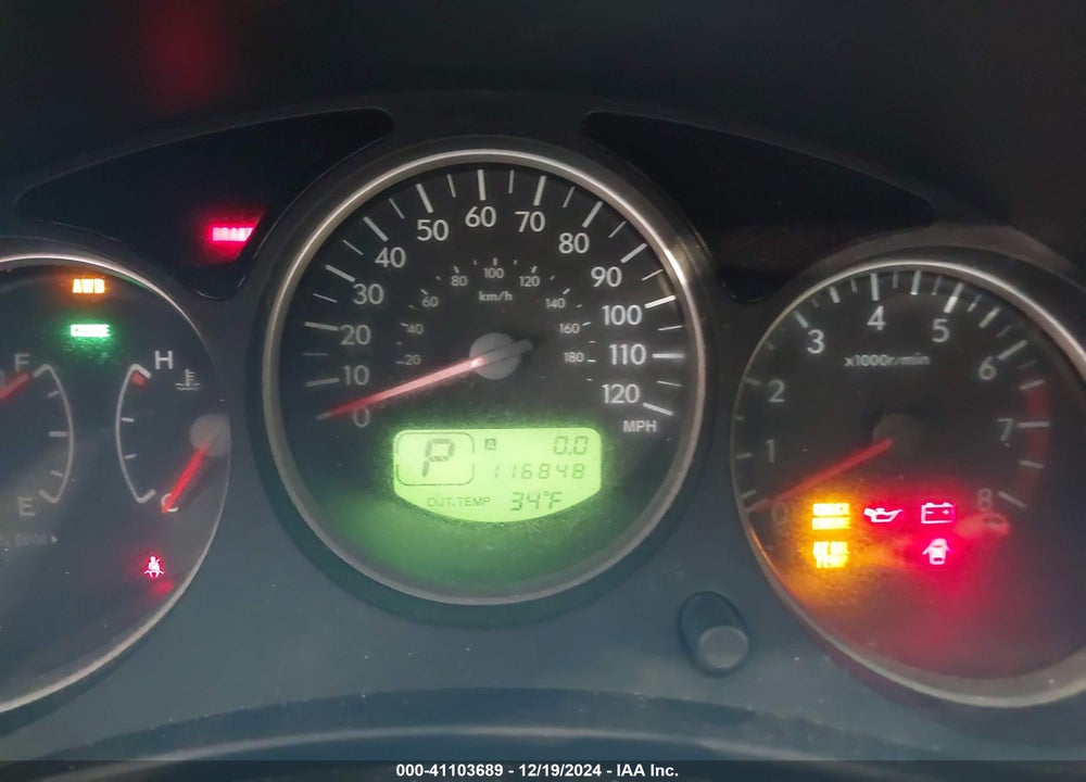 2006 SUBARU FORESTER 2.5X VIN: JF1SG65656H738882