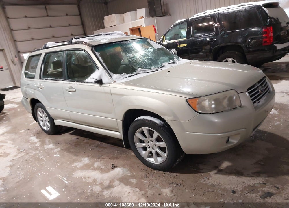 2006 SUBARU FORESTER 2.5X VIN: JF1SG65656H738882