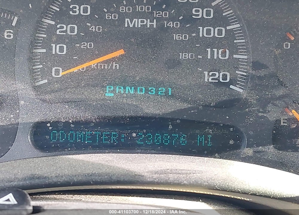 2004 CHEVROLET SUBURBAN 1500 Z71 VIN: 3GNFK16Z64G272478