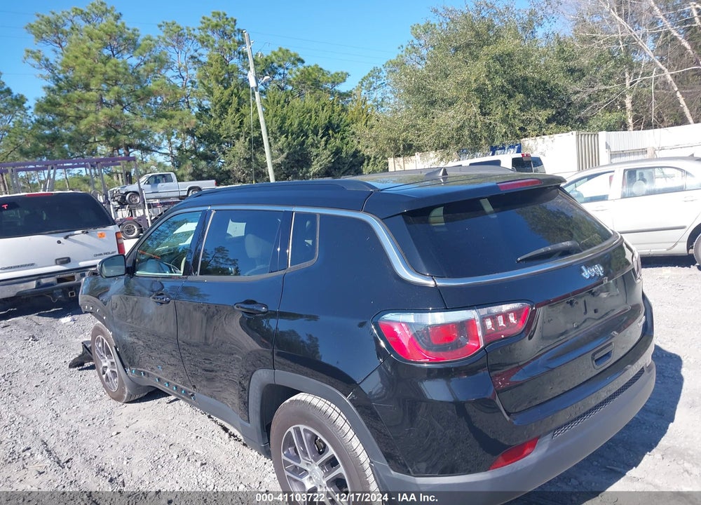 2019 JEEP COMPASS SUN AND WHEEL FWD VIN: 3C4NJCBB5KT711413