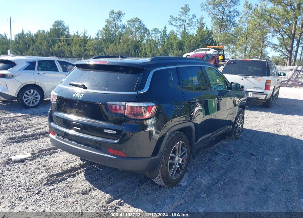 2019 JEEP COMPASS SUN AND WHEEL FWD VIN: 3C4NJCBB5KT711413