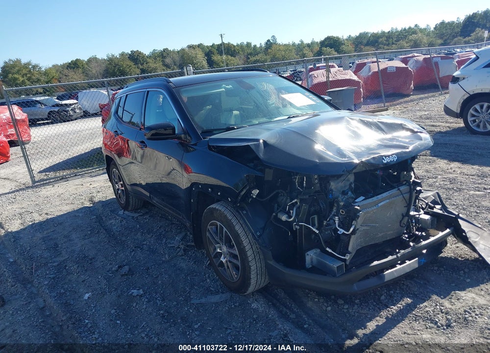 2019 JEEP COMPASS SUN AND WHEEL FWD VIN: 3C4NJCBB5KT711413
