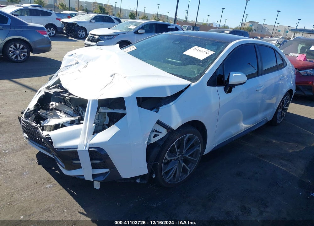 2022 TOYOTA COROLLA SE VIN: 5YFS4MCE0NP104464