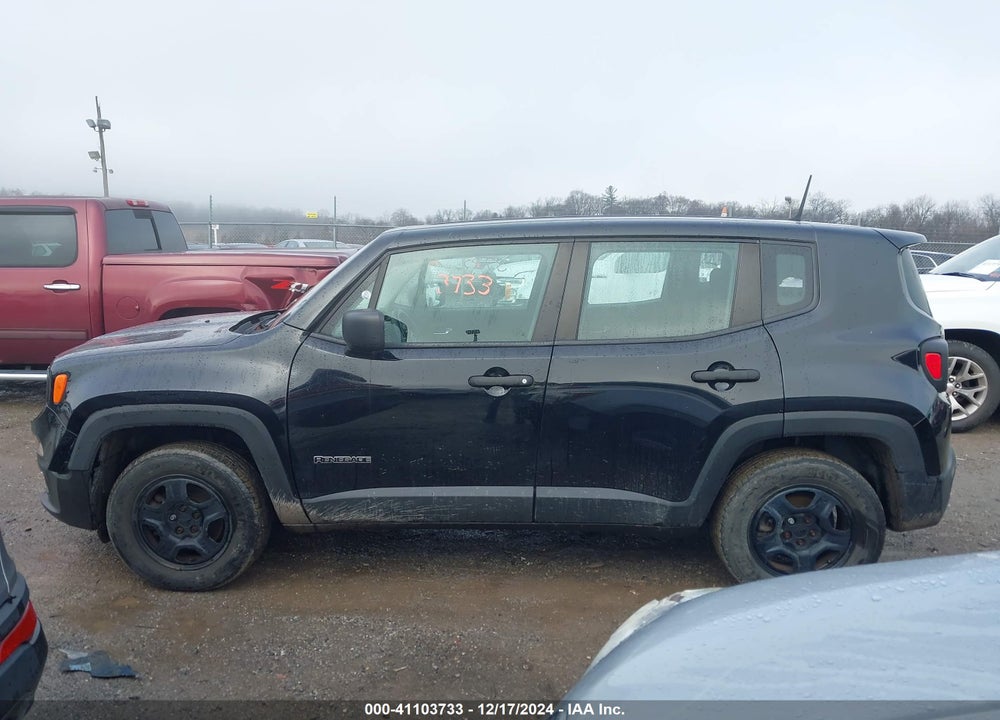 2015 JEEP RENEGADE SPORT VIN: ZACCJBAT0FPB63396