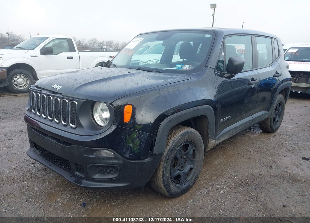 2015 JEEP RENEGADE SPORT VIN: ZACCJBAT0FPB63396