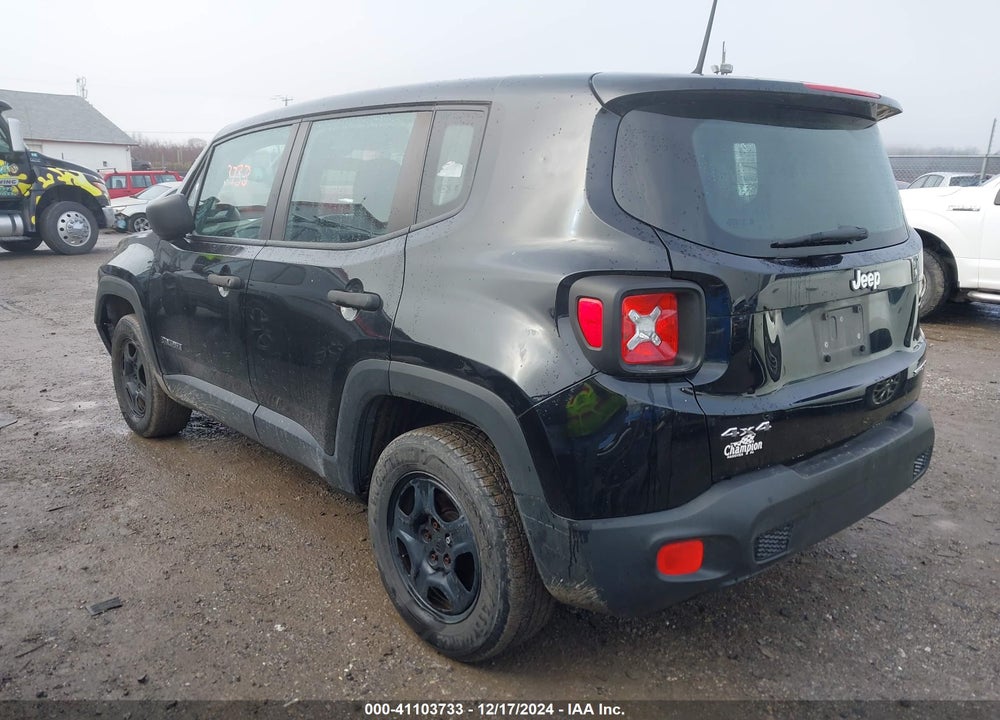 2015 JEEP RENEGADE SPORT VIN: ZACCJBAT0FPB63396