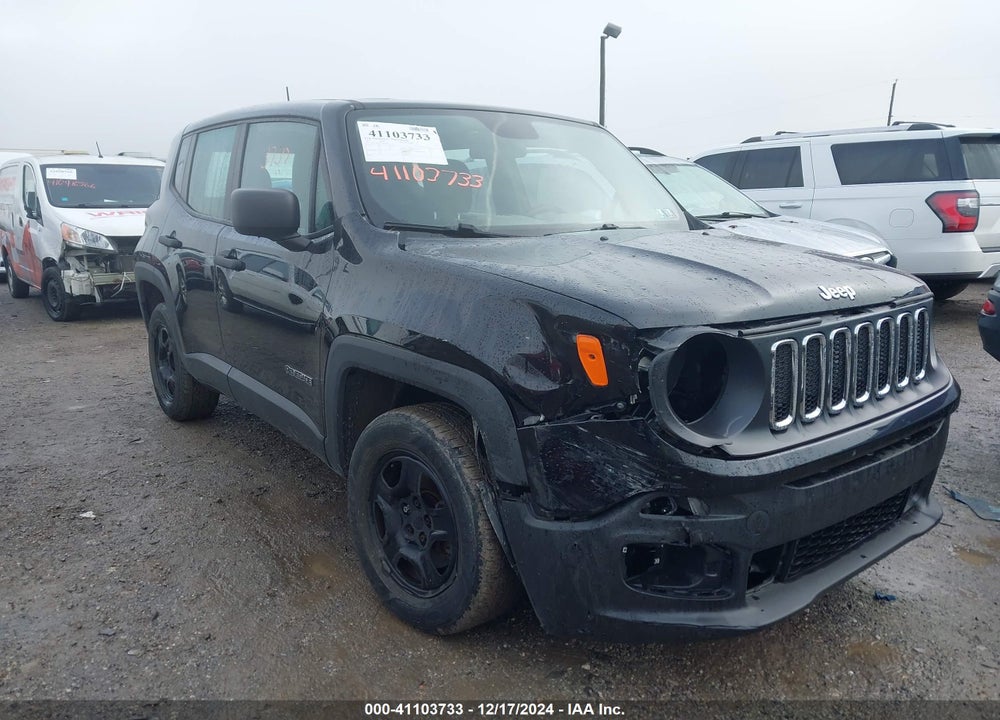 2015 JEEP RENEGADE SPORT VIN: ZACCJBAT0FPB63396