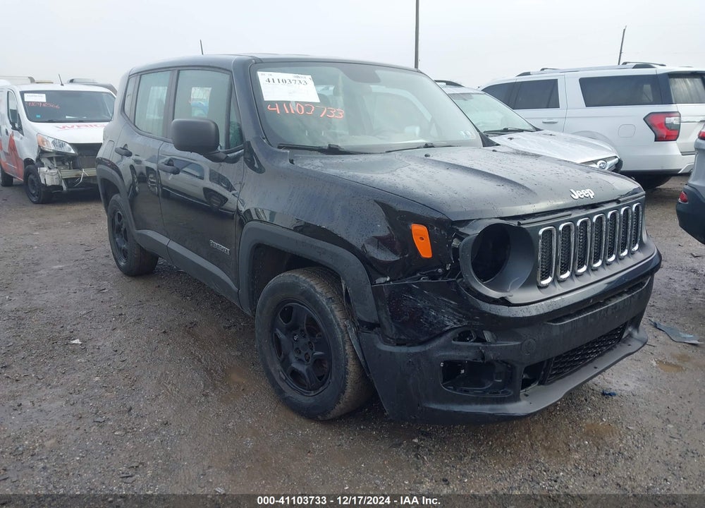 2015 JEEP RENEGADE SPORT VIN: ZACCJBAT0FPB63396