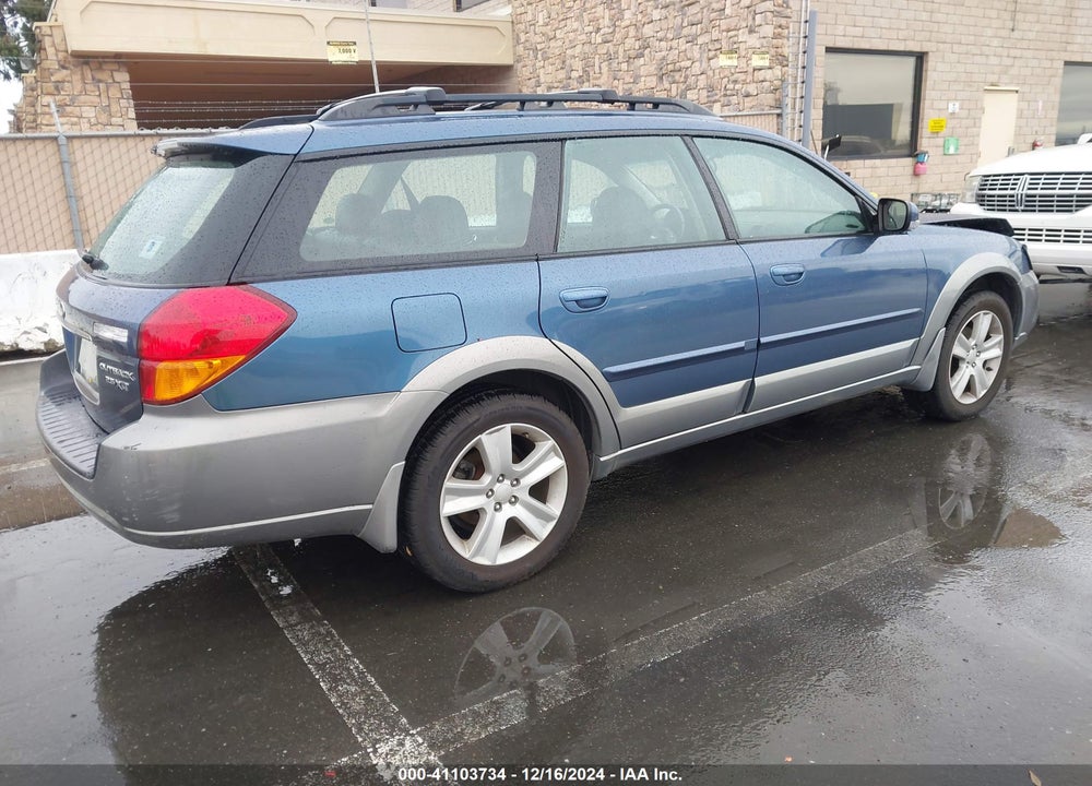 2005 SUBARU OUTBACK 2.5XT LIMITED VIN: 4S4BP67CX54392875