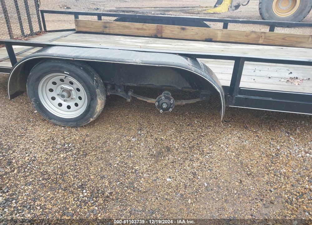 2021 PRECISION 7X16 UTILITY TRAILER VIN: 7KL1U1623MB002664