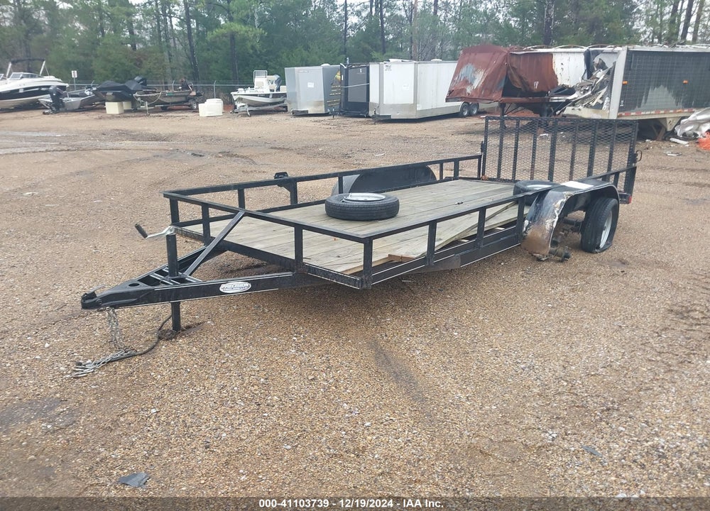 2021 PRECISION 7X16 UTILITY TRAILER VIN: 7KL1U1623MB002664